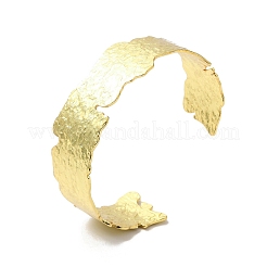 Rack Plating Brass Cuff Bangles&nbsp;BJEW-A137-06G