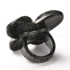 Acrylic Finger Rings&nbsp;RJEW-M137-02A