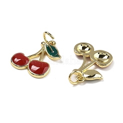 Brass Enamel Pendants&nbsp;KK-U060-30G
