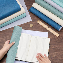 10Pcs 5 Colors Linen Fabric Book Covers&nbsp;FIND-CP0003-80B