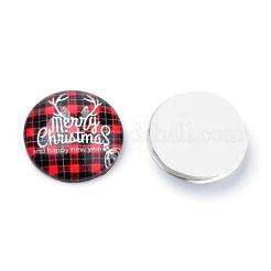 Flatback Glass Cabochons for DIY Projects&nbsp;GGLA-S029-25mm-076