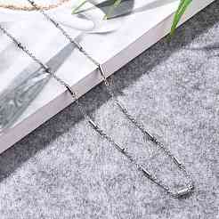 Non-Tarnish 304 Stainless Steel Cable Chain Necklaces&nbsp;NJEW-JN03169-01