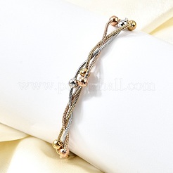 304 Stainless Steel Satellite Chains Bracelets&nbsp;BJEW-Z106-02A