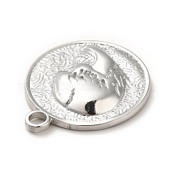 Non-Tarnish 201 Stainless Steel Pendants&nbsp;STAS-H172-07P