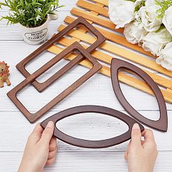 4Pcs 2 Styles Wooden Handles Replacement&nbsp;FIND-CA0002-22