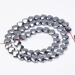 Non-magnetic Synthetic Hematite Beads Strands&nbsp;G-F396-23-8x3mm