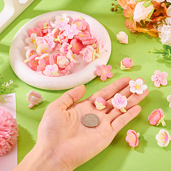 48Pcs Resin Flower & Iron Push Pins Set&nbsp;AJEW-TAC00050