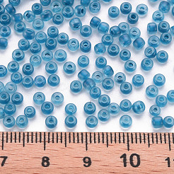 8/0 Transparent Glass Seed Beads&nbsp;SEED-S048-P-001