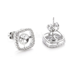 Brass Finger Ring & Pendants & Stud Earrings Findings&nbsp;KK-K243-02P