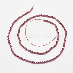 Natural Garnet Bead Strands&nbsp;G-P279-37-2mm