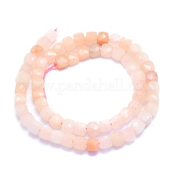 Natural Pink Aventurine Beads Strands&nbsp;G-K310-B05