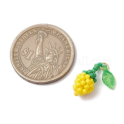 Glass Seed Beaded Rose Pendants&nbsp;PALLOY-MZ00627-01