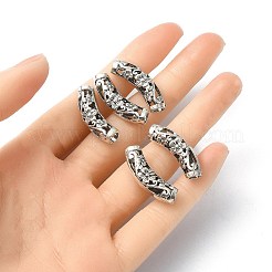 Hollow Tibetan Style Alloy Beads&nbsp;TIBEB-YW0001-23