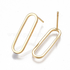 Brass Stud Earrings&nbsp;X-KK-T038-484A
