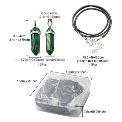 DIY Bullet Pendant Necklace Making Kit&nbsp;DIY-FS0003-97