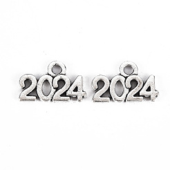 Tibetan Style Alloy Charms&nbsp;X-TIBE-S323-109AS-RS