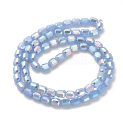 Imitation Jade Glass Beads Strands&nbsp;EGLA-D030-05B