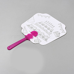 Paper Hand Held Fan&nbsp;DIY-WH20001-27C-01