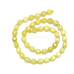 Natural Lemon Jade Beads Strands&nbsp;G-I376-D26-01