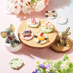 Resin Plate Miniature Ornaments&nbsp;DOLL-TAC0001-003A