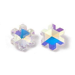 Electroplate Transparent Glass Pendants&nbsp;GLAA-A008-05C