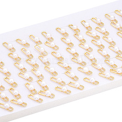 Natural Pearl Stud Earrings Micro Pave Cubic Zirconia&nbsp;PEAR-N022-B02