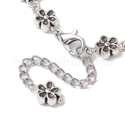 Tibetan Style Alloy Charm Bracelets&nbsp;BJEW-JB10096-01