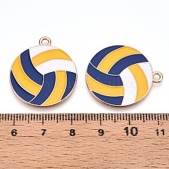 Alloy Enamel Pendants&nbsp;ENAM-T022-14