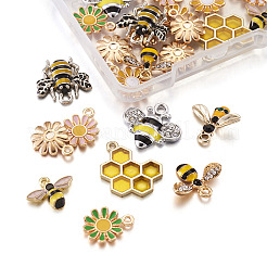 Alloy Enamel Pendants&nbsp;ENAM-TA0001-09