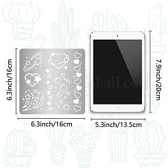 Stainless Steel Cutting Dies Stencils&nbsp;DIY-WH0238-152