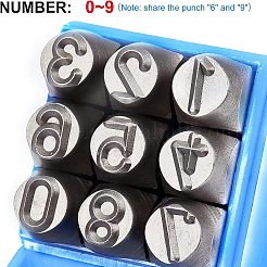 Steel Stamps&nbsp;AJEW-WH0120-55I