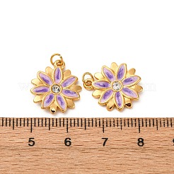 304 Stainless Steel Enamel Pendants&nbsp;STAS-U061-40G-01