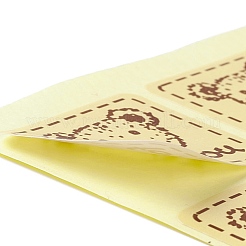 Self Adhesive Paper Seal Gift Tag&nbsp;DIY-C034-01