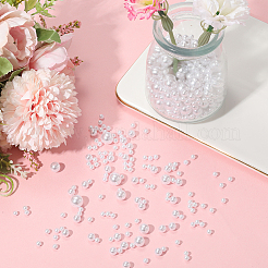 800Pcs 4 Styles Imitation Pearl Acrylic Beads&nbsp;OACR-LT0001-01