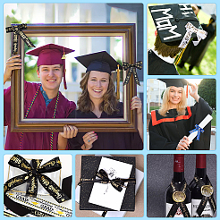 3Rolls 3 Styles Graduation Season Polyester Ribbon&nbsp;OCOR-PH0036-82B