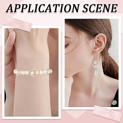 45Pcs 3 Colors CCB Plastic Beads Frames&nbsp;FIND-YW0005-27