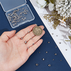 80Pcs 8 Styles Brass Beads&nbsp;KK-PH0013-90