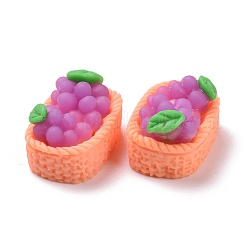 Autumn Theme Opaque Resin Cabochons&nbsp;X-RESI-G029-B06