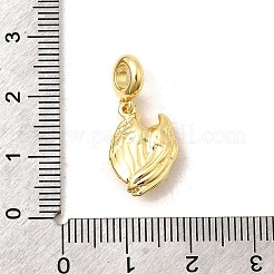 Brass Angel with Wings European Dangle Charms&nbsp;KK-C113-11G