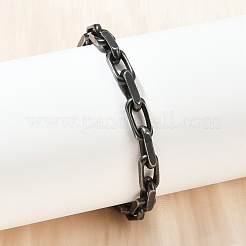 304 Stainless Steel Chain Bracelets for Women Men&nbsp;BJEW-Z143-29AS