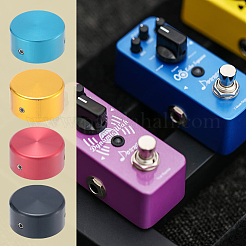 4 Box 4 Colors Alloy Guitar Pedal Switch Covers&nbsp;FIND-CN0002-23
