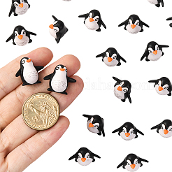 25Pcs Plastic Penguin Display Decorations&nbsp;DJEW-SP0001-19