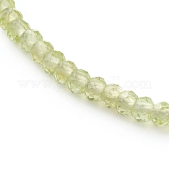 Natural Peridot Beaded Bracelets&nbsp;BJEW-JB06091-03