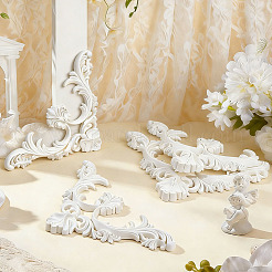 Flower PU Leather Carved Onlay Applique&nbsp;AJEW-WH0696-649B