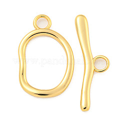 Brass Toggle Clasps&nbsp;KK-A223-24G