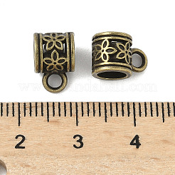Tibetan Style Alloy Tube Bails&nbsp;FIND-F012-04AB