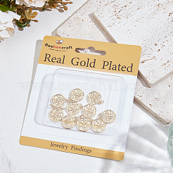 10Pcs Rack Plating Brass Pendants&nbsp;KK-BBC0017-16