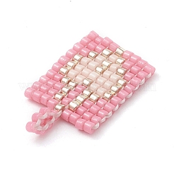 Handmade MIYUKI Round Rocailles Seed Beads&nbsp;PALLOY-MZ00192