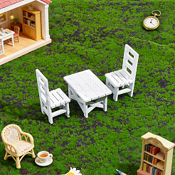 Tables and Chairs Wood Miniature Ornaments&nbsp;AJEW-WH0410-306B