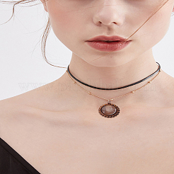 DIY Pendant Necklace Kits&nbsp;DIY-LP0001-37
